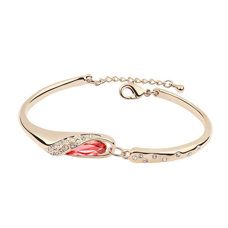 Sterling Silver Color Stone Bracelet