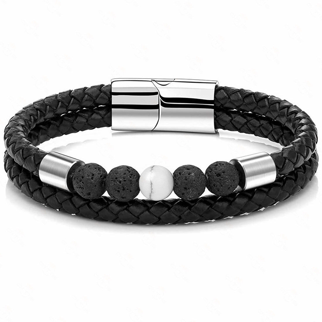 Handmade Natural Tiger's Eye Lava Stone