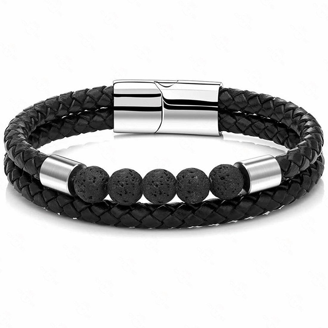 Handmade Natural Tiger's Eye Lava Stone