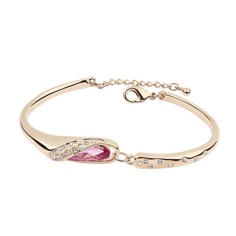 Sterling Silver Color Stone Bracelet