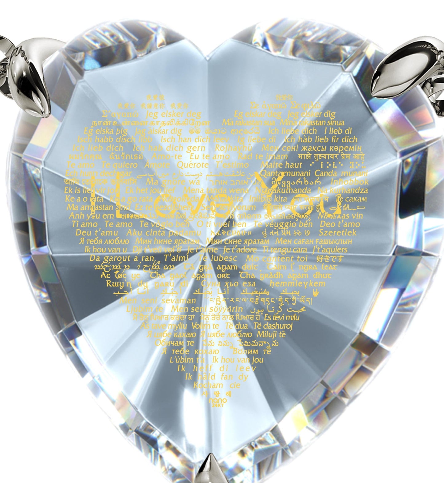 925 Sterling Silver Heart Necklace