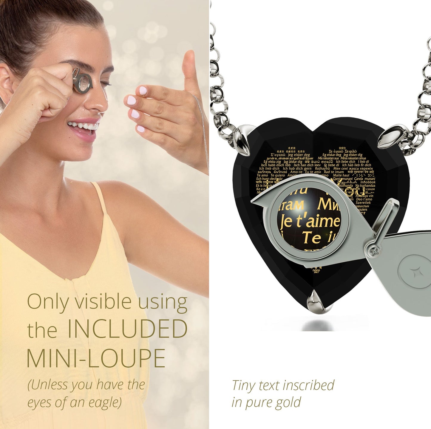 925 Sterling Silver Heart Necklace