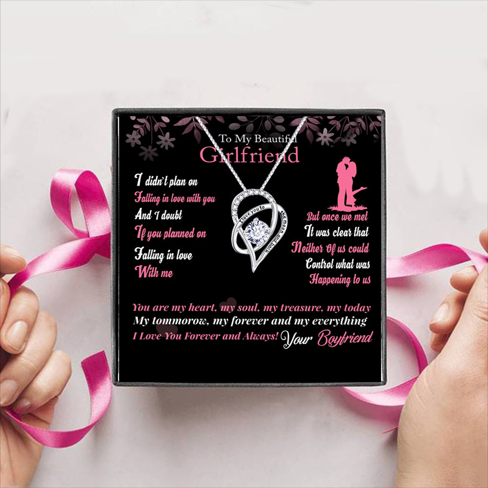 To My Girlfriend Gift Box + Necklace