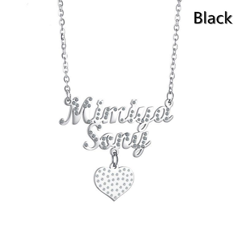 European And American Stainless Steel Personalized Necklace