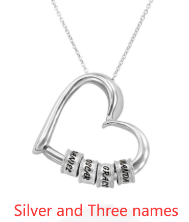 Thanksgiving Heart Love Pendant Necklace