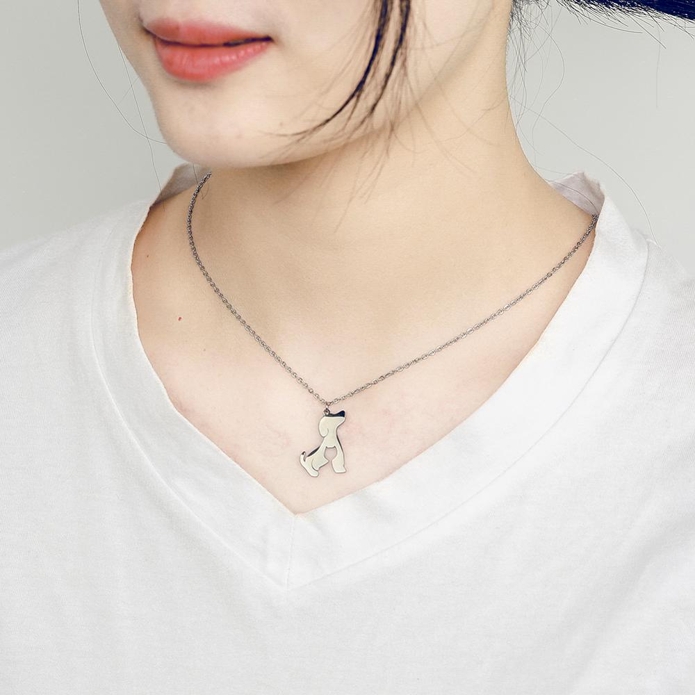 Fashion Cute Animal Penguin Goldfish Necklace