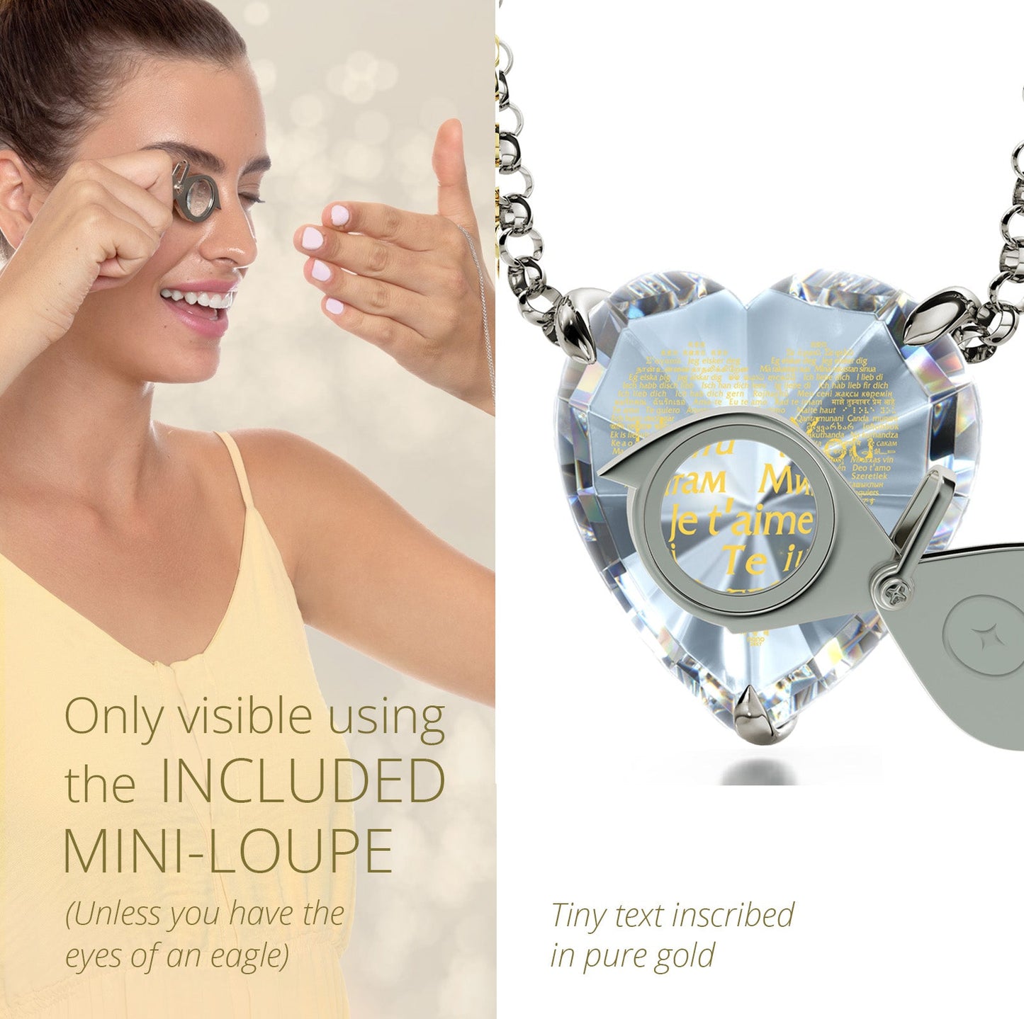 925 Sterling Silver Heart Necklace