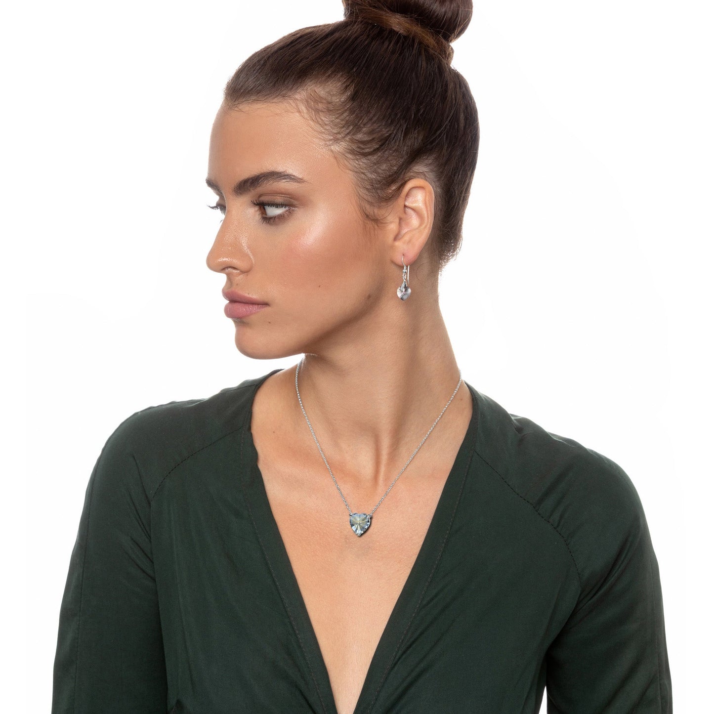925 Sterling Silver Heart Necklace