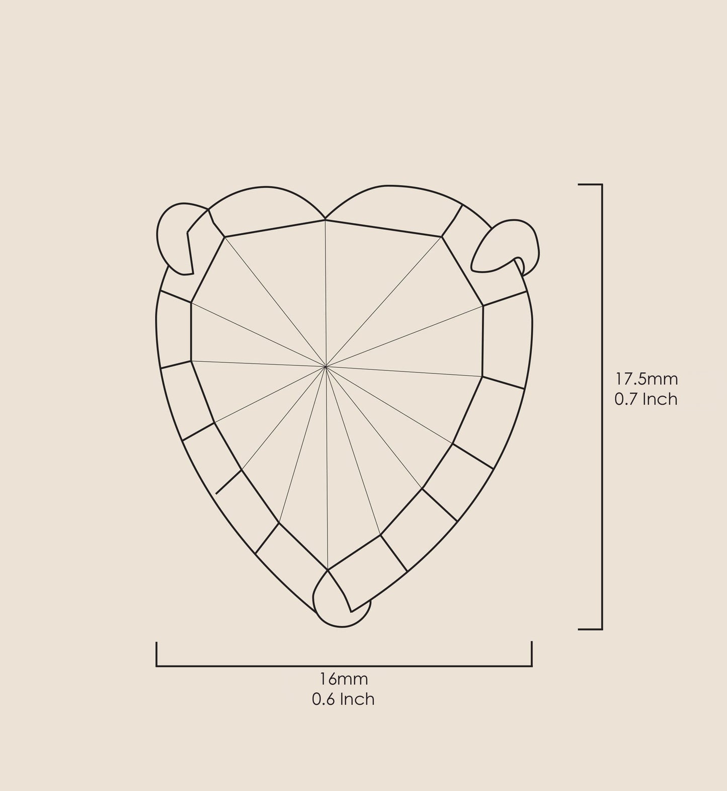 925 Sterling Silver Heart Necklace