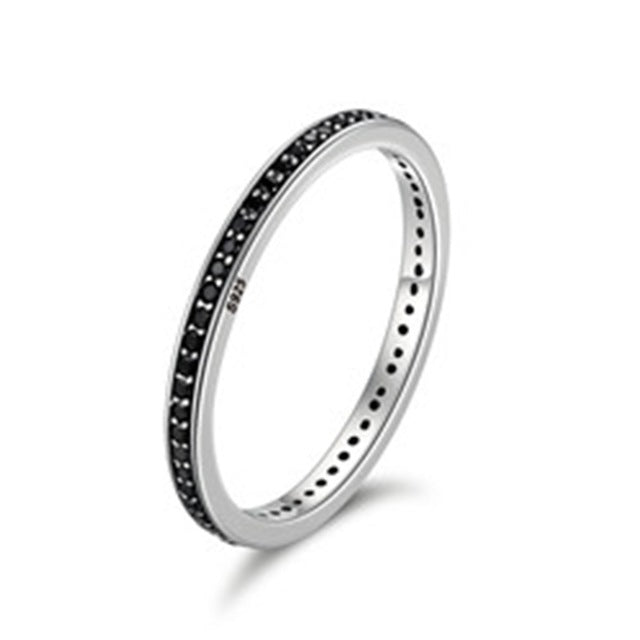925 Sterling Silver Dazzling CZ Rings for Mother