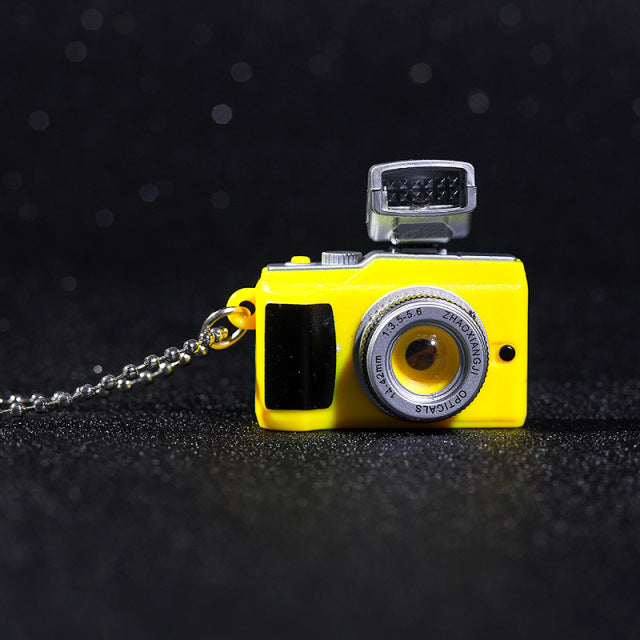 Lightining Camera Chain Necklaces