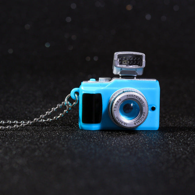 Lightining Camera Chain Necklaces