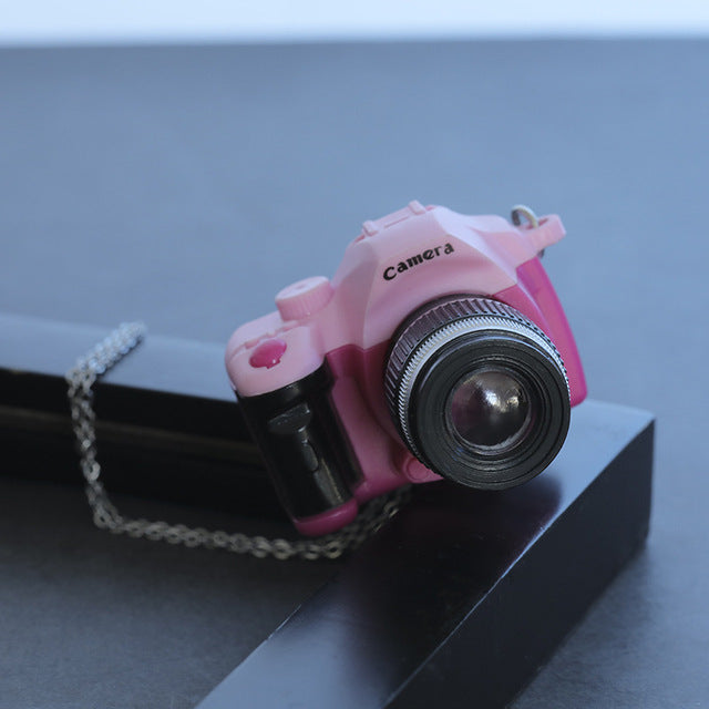 Lightining Camera Chain Necklaces