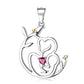 S925 Sterling Silver Love Necklace Mother's Day Series Sweater Chain