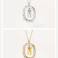 Women's Light Luxury Alphabet Sterling Silver Collarbone Necklace