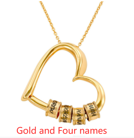 Thanksgiving Heart Love Pendant Necklace