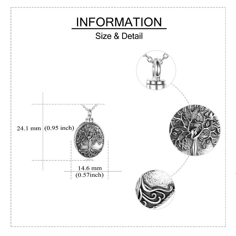 cremation urn lockets size