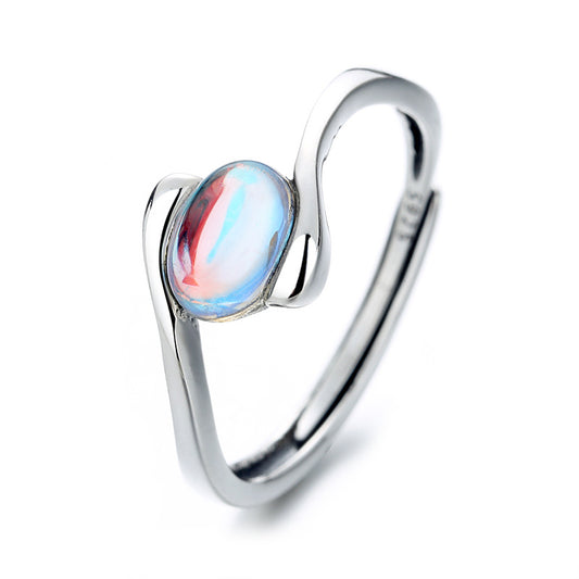 Simple And Fashionable All-match Niche Design Cold Wind Index Ring