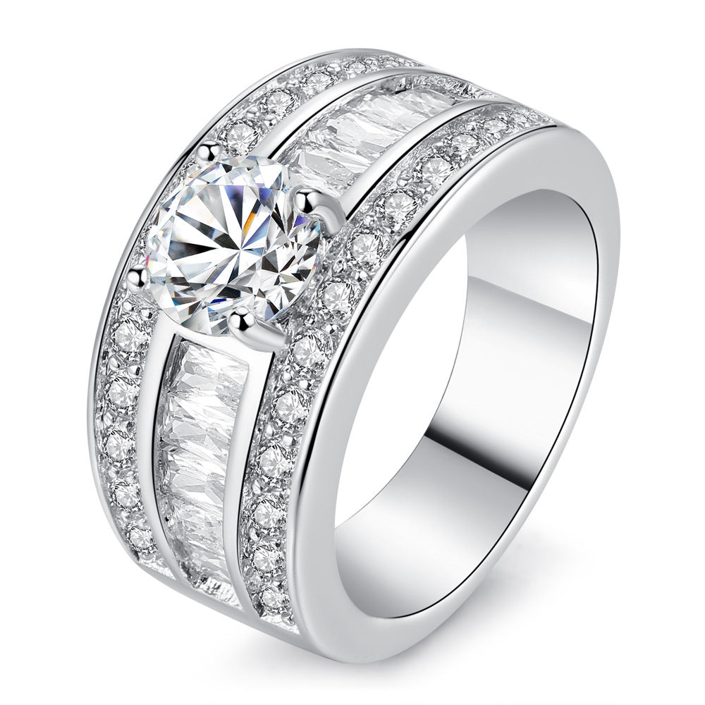 Adjustable Zircon Rings For Her