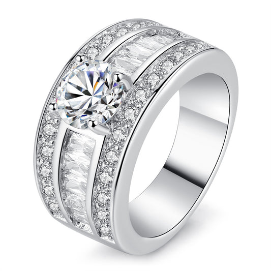 Adjustable Zircon Rings For Her