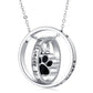 sterling silver pet cremation jewelry