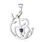 S925 Sterling Silver Love Necklace Mother's Day Series Sweater Chain