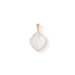 Summer Vintage Ice Crystal Floating Flower Ring