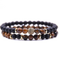 Natural Stone Bracelet Set Micro Zircon Bracelet