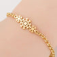 Gold Color Charms Bracelet Femme Stainless Steel Women Jewelry Lucky Origami Elephant Bracelets Friendship Gifts