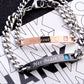 His Queen Her King Black Rose Gold Couple Bracelet