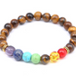 Universe Galaxy Eight Planets Natural Stone Bracelet