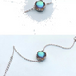Aurora Forest Necklace Gemstone S925 Silver Elegant Jewelry