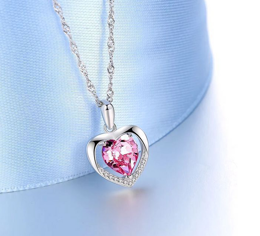 Gemstone pendant Necklace For Lover