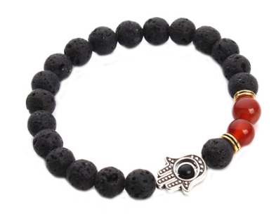 Universe Galaxy Eight Planets Natural Stone Bracelet