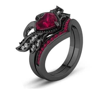 Best Quality Cubic Zirconia Ring black
