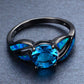 Zircon Diamond Ring