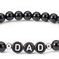 Beaded DAD Letter Bracelet