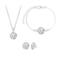 Crystal Cluster Glowing Jewelry Set