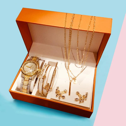 Fashion Creative Diamond Full Jewelry Set
