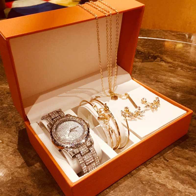 Fashion Creative Diamond Full Jewelry Set