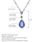 Natural Stone Green Agate Silver Pendant, European And American Personality Inlaid Gemstones S925 Silver Crystal Necklace Pendant