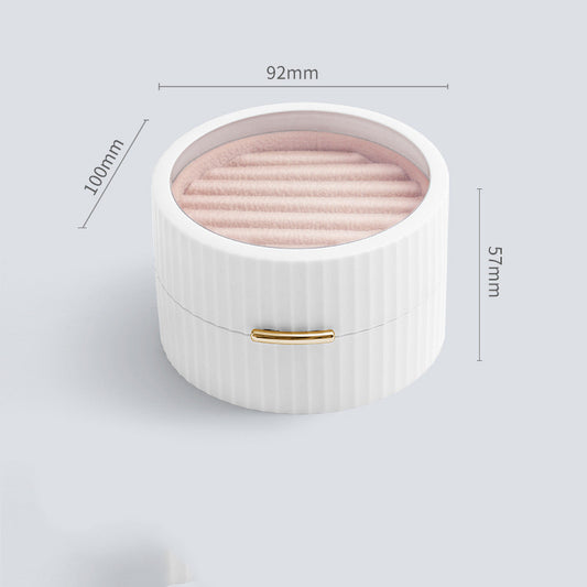 Portable Earring Jewelry Storage Box