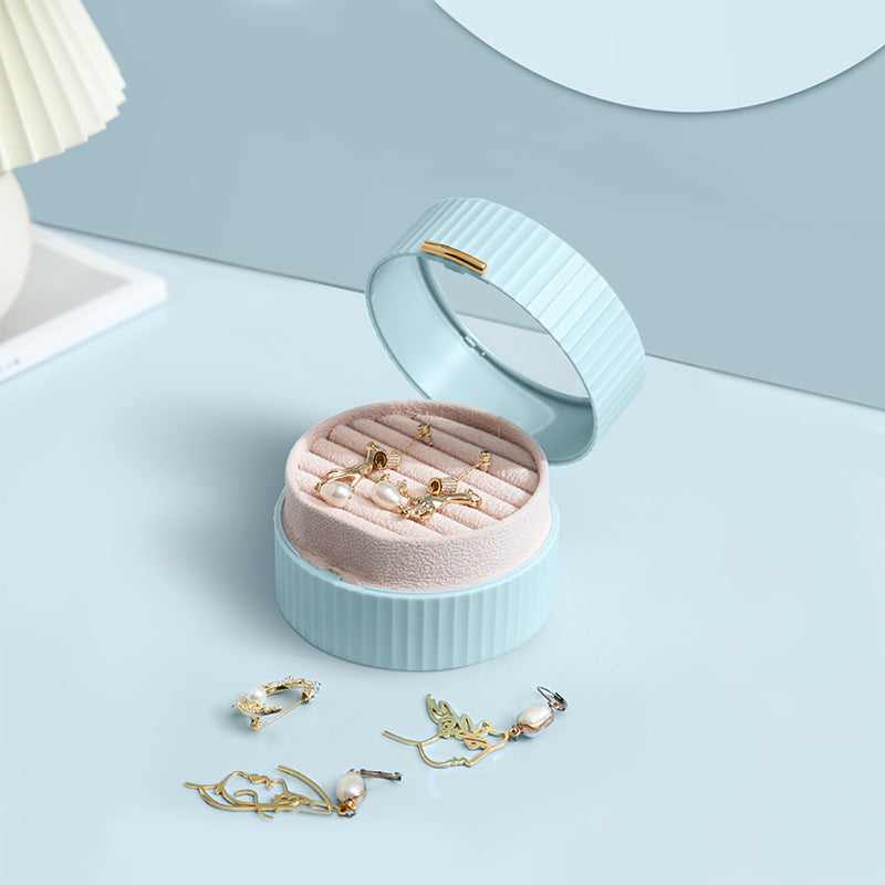 Portable Earring Jewelry Storage Box