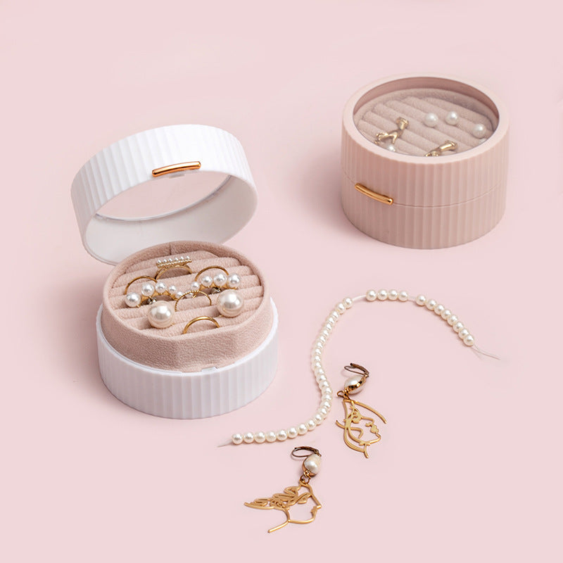 Portable Earring Jewelry Storage Box