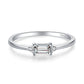 925 Sterling Silver Simple Fashion Ring silver