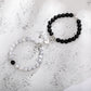 A Pair Of New Peach Heart Magnet Family Bracelets