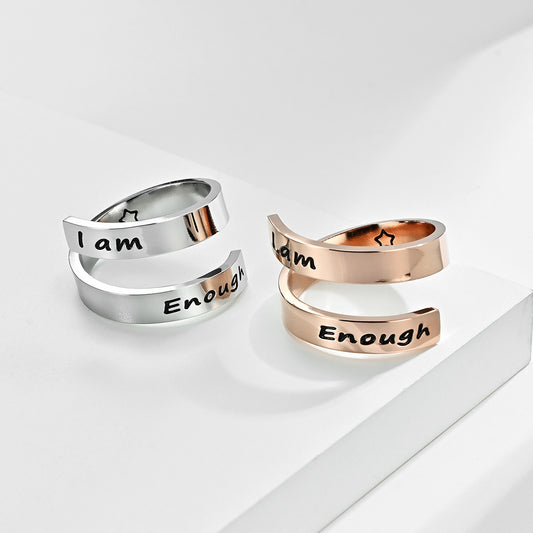 Titanium Steel Rings for Men Women