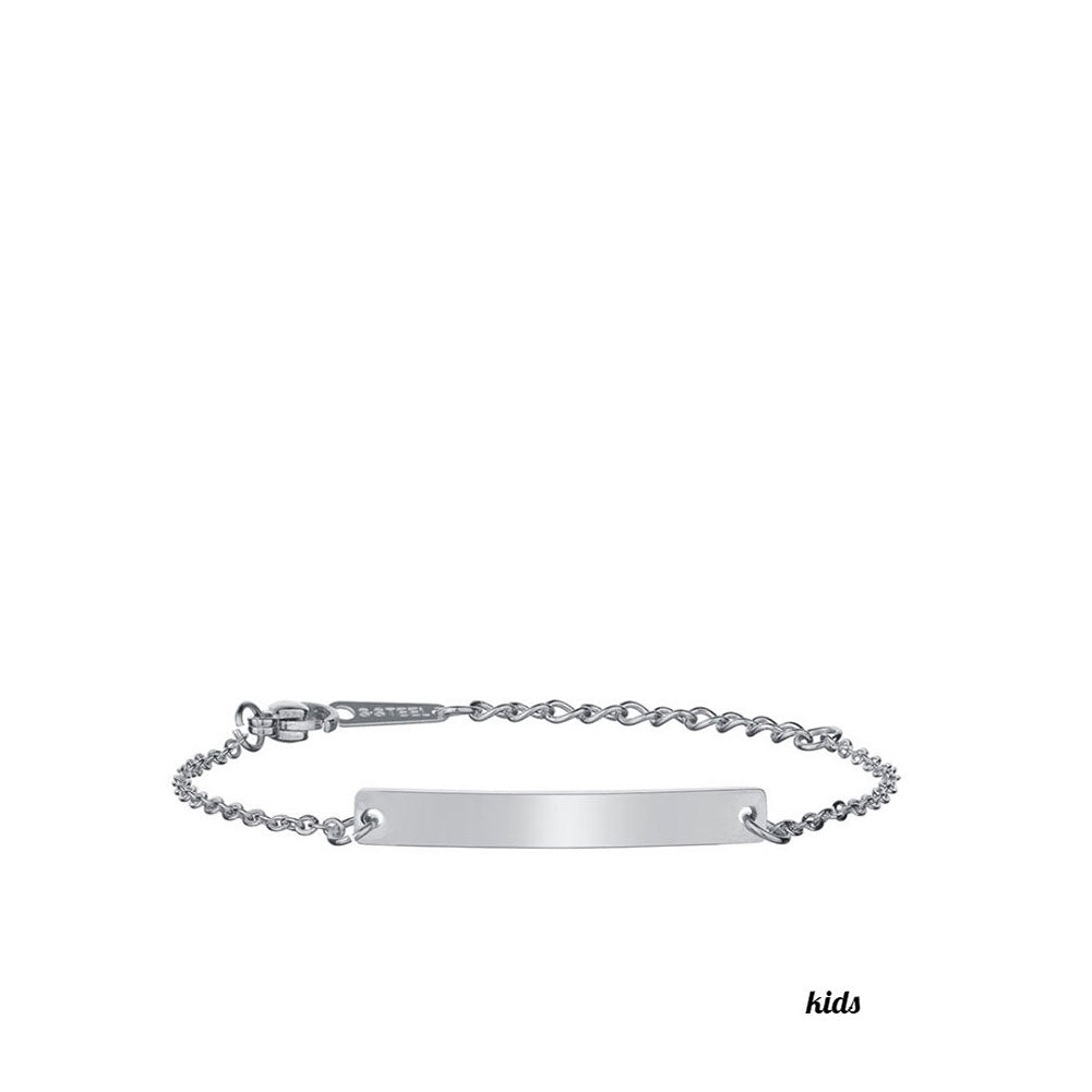 Stainless steel engraved bracelets for men