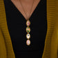 Multi-layer photo box necklace