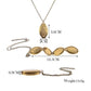 Multi-layer photo box necklace